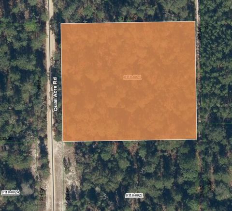 104 QUAIL ACRE ROAD POMONA PARK FL 32181