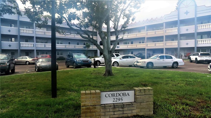 Available immediately! This beautiful, 2nd floor unit, 1400 Sq. Ft., 2 bedroom (1 private suite), 2 full newly, updated bathrooms, Emerald layout unit is just waiting for you to make it your home. This clean and ready-to-move-in unit has updated kitchen with lots of cabinets space and pull out draws and, it has a window over the kitchen sink making it bright and cozy. The carpeted living room/dining room combo is very large, extending into the Florida room where the updated window keeps the room bright and cool. The master bedroom is a private suite having its own private bath. The guest room is very roomy and cozy with the guest bathroom close by. There is plenty of closet space throughout for convenient storage. The unit does come with one parking space. Laundry facilities are located close by to the unit on the same floor. The rent includes cable and internet. The unit is located in the On Top of the World Clearwater Golfing 55+ Community and tenants can golf for a small fee.  Also, tenants have access to 2 heated pools, state-of-the-art cardio gym, pickle ball, tennis courts, a very active recreation center and a plethora of activities and events once they are approved and obtain their recreation card. This is a great place to live so close to beaches, shopping, professionals for all needs and just 30 minutes to the Tampa International and the Clearwater/St. Petersburg airports. Note: This unit requires a security deposit and the first months rent to move in.