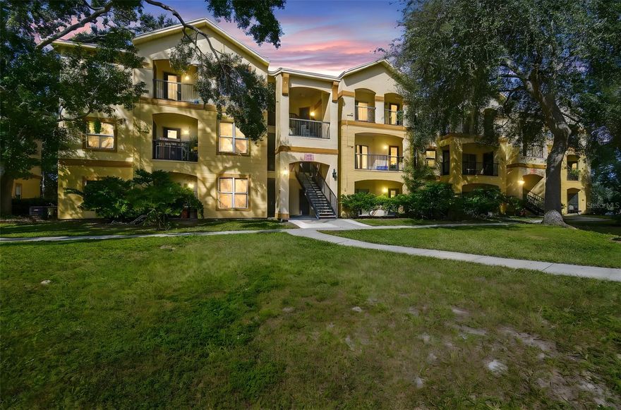 Live the Carrollwood Lifestyle! This 1 bedroom with den /office provides comfort and convenience with this beautifully updated first-floor condo in the sought-after Pinnacle at Carrollwood community. Featuring an open-concept layout, the spacious living, dining area and kitchen flow seamlessly perfect for entertaining or relaxing. The generously sized bright and airy primary suite includes a walk-in closet for all your storage needs. The versatile den is the ideal space for a 2nd bedroom / guest room, home office, or creative studio and provides access to the private covered patio a perfect place to enjoy your morning coffee or unwind after a long day. Enjoy a maintenance-free lifestyle with access to top-notch amenities: a sparkling pool, modern fitness center, and welcoming clubhouse. AC has sanitation sprayer and UV light. Located just minutes from shopping, dining, parks, and scenic trails, and only 20 minutes to Tampa International Airport, this condo offers the perfect blend of tranquility and accessibility. Don’t miss your chance to call Carrollwood home schedule your showing today!