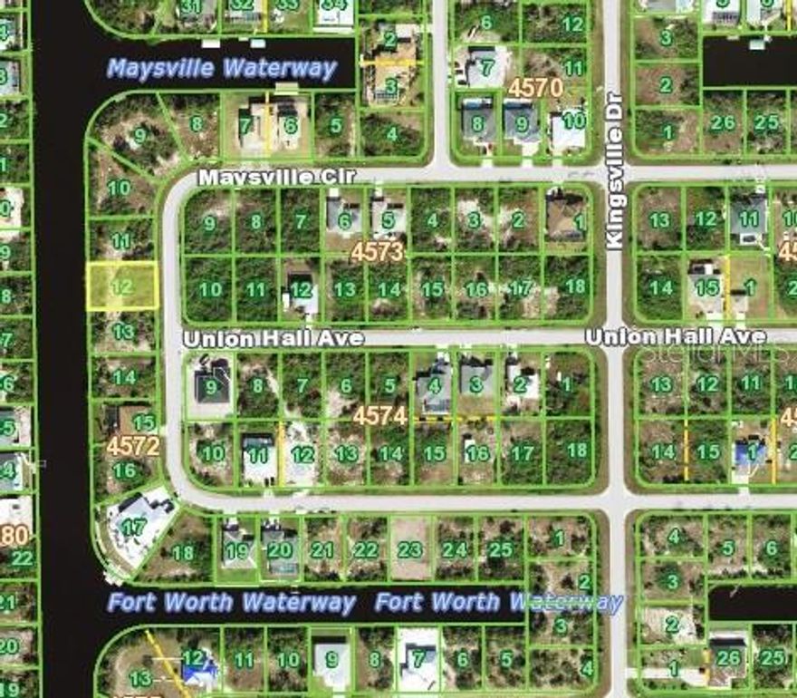 Vacant residential lot.  Seller not liable for the health / safety of persons inspecting the property.