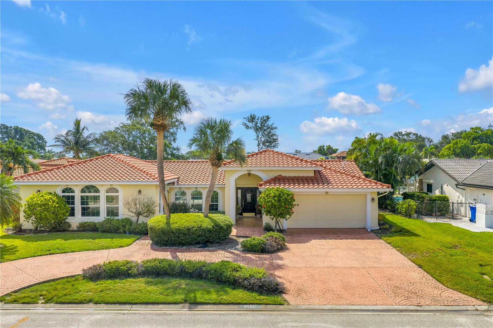 A chance to create your dream home in the desirable waterfront neighborhood of Venetian Isles. This home is located on a 9990 square foot lot with 90 feet of waterfront and easy access to the open water, a boaters dream. The existing home has a footprint of 2715 square feet with a split floor plan of four bedrooms and three bathrooms and an oversized bonus room as well as a screened in lanai and in ground pool and spa. This home experienced first time flooding during Hurrican Helene. This home has been remediated and is a blank canvas for buyers to restore, rebuild in one of the best waterfront neighborhoods in Tampa Bay. Buyers to verify setbacks and square footage. Buyers to do due diligence on FEMA rules on renovating flooded properties. This is a property that offers so much potential!! (New A/C 2021, Windows, 2019)