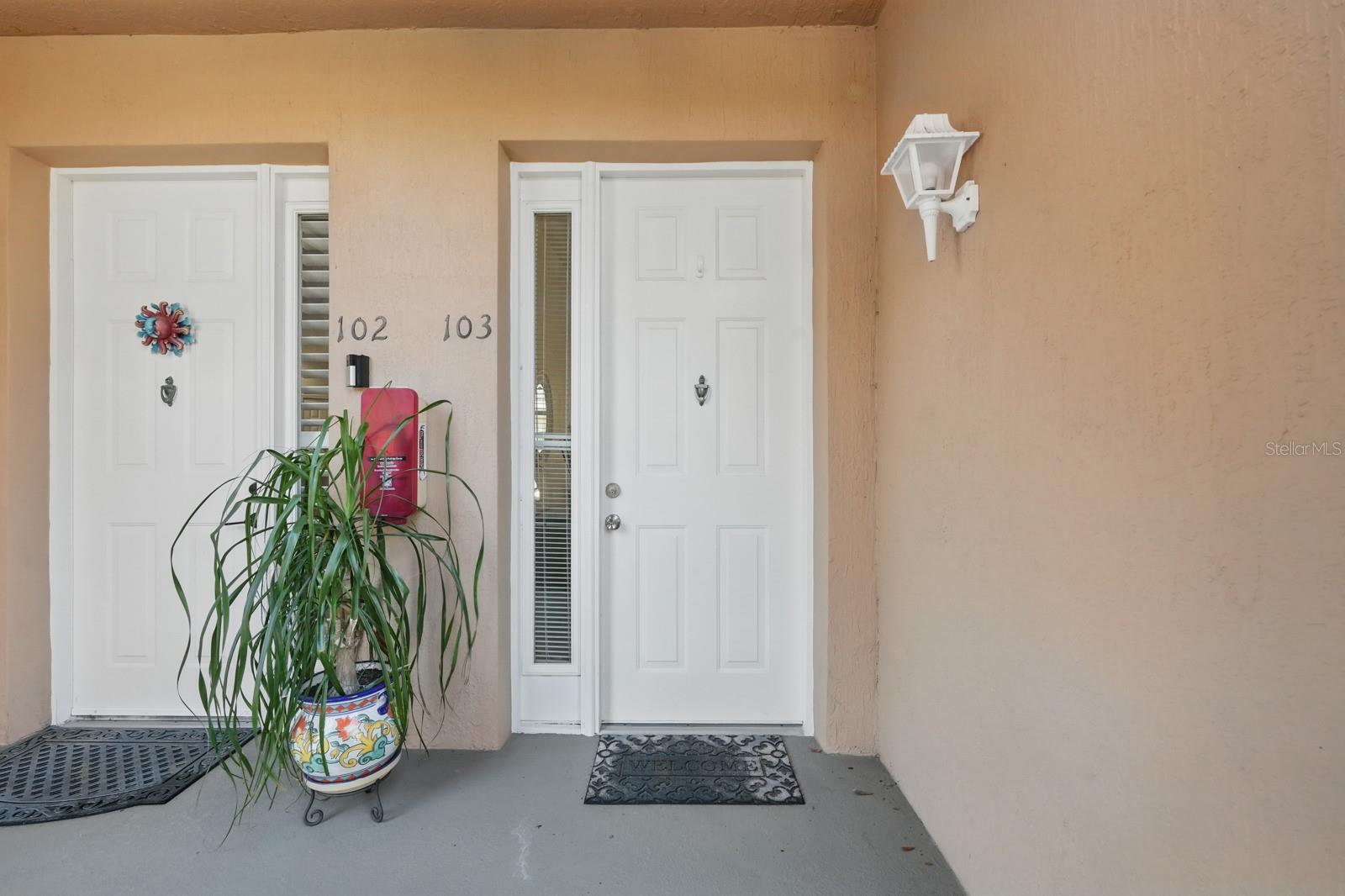 This fully furnished ground-floor condo in Palencia is completely move-in ready—just bring your suitcase! The open layout features a spacious living and dining area, a gourmet kitchen with granite countertops, new stainless steel appliances, a breakfast bar, and a stacked washer and dryer. Dual Sliding doors lead to a screened-in porch with storage, and inside, French doors open to a flex room perfect for an office or studio. The primary suite offers a walk-in closet and ensuite bath, while the second bedroom is privately located on the opposite side. Enjoy tile flooring in main areas, carpet in bedrooms, and full access to Palencia's world-class amenities including a fitness center, dog park, tennis courts, and pools. Walk to top-rated schools, Publix, Starbucks, restaurants, and more—all in a vibrant, well-managed community. Bring all offers!