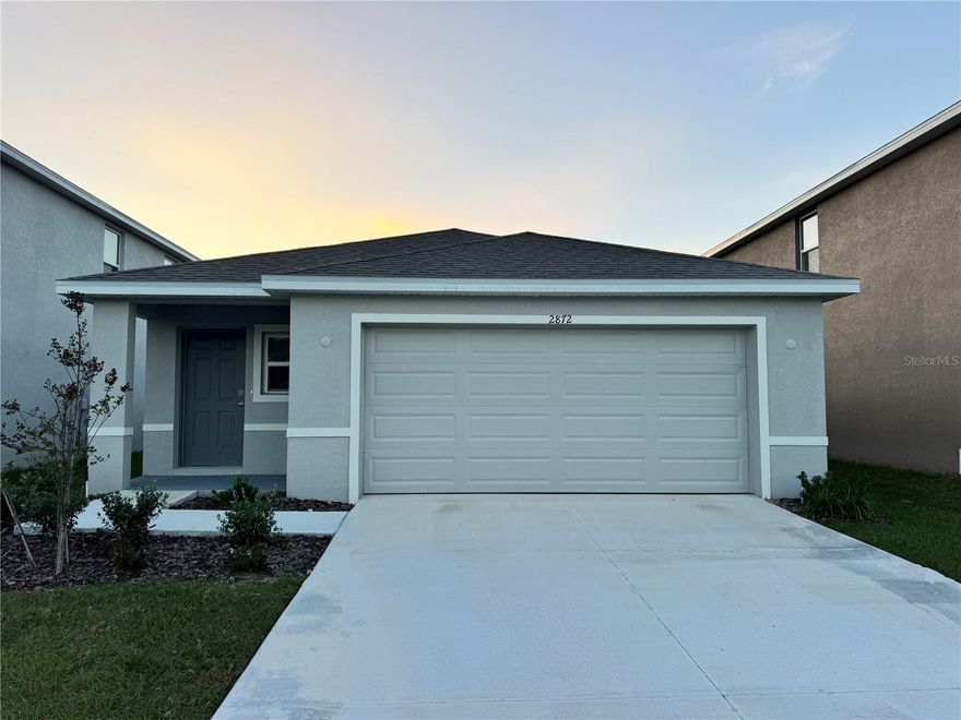 Brand-new home just minutes from Downtown Ocala! This beautiful property features tile flooring throughout the main living areas and cozy carpeted bedrooms. Offering 4 spacious bedrooms, 2 full bathrooms, and a bright open-floor concept, this home combines comfort with modern style. Conveniently located only 20 minutes from the World Equestrian Center and close to top attractions, shopping, dining, and essential services. Don’t miss the opportunity to enjoy a fresh, modern home in an unbeatable location!