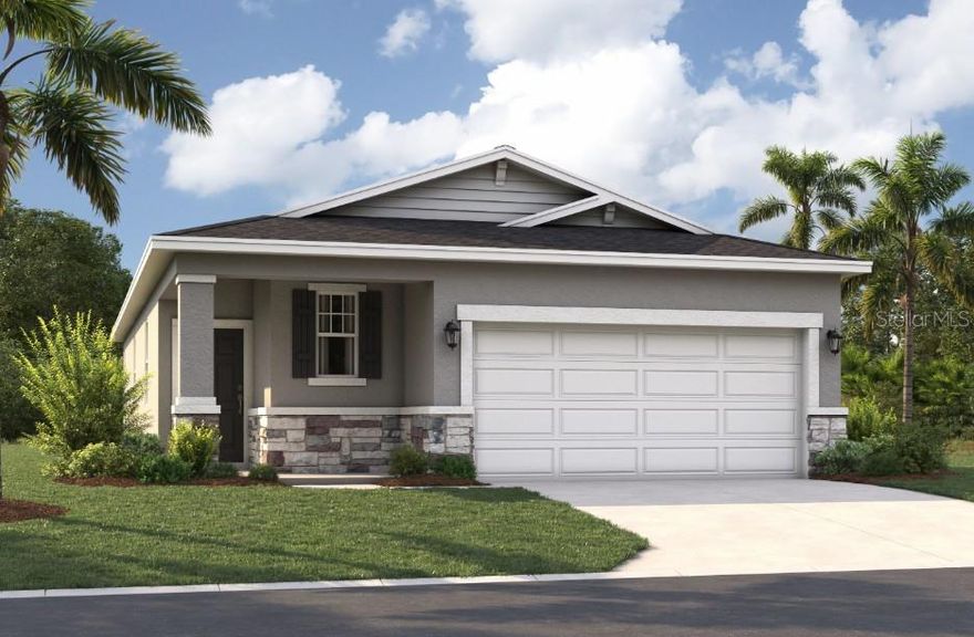 One or more photo(s) has been virtually staged. Under Construction. Wynnstone is a thoughtfully planned community nestled in the heart of one of Florida's fastest-growing counties. Located in Davenport, it offers the perfect combination of tranquility and everyday convenience. Just 12 miles southwest of Disney and minutes from the shops and restaurants of Posner Park, everything you need is close to home. With Highway 27 less than a mile away and I-4 just minutes from your door, getting to Central Florida attractions or the Gulf Coast is quick and easy. Stanley Martin at Wynnstone's elegant single-family homes start from the mid-$300s and feature open-concept layouts, modern finishes, and flexible designs designed for comfortable everyday living. But life here goes beyond your front door. Enjoy scenic walking trails, relax by the pool and cabana, or spend time with loved ones at the playground and dog park. It's a community designed to connect, relax, and fully enjoy Florida's outdoor lifestyle. Wynnstone isn't just a place to live: it's where comfort, convenience, and community come together. Come discover where your next chapter begins.

You’ll be delighted by all the thoughtful details of this single-family home. An open floorplan, spacious rooms and a gorgeous primary suite create a home that’s perfect for entertaining, raising a family and just making the most of every day. From the inviting front porch, a foyer leads to a large kitchen with adjoining dining area and great room, perfect for hosting guests, watching movies, and relaxing after work. The open concept kitchen is outfitted with modern appliances, a beautiful center island and a full-sized pantry and the back patio is the perfect spot for evening cocktails or morning coffee. Enjoy it even more with an optional covered lanai. Tucked behind the main living area, you’ll find a primary suite with a huge walk-in closet and double vanities as well as two more bedrooms which share a full bathroom. The open layout of this home allows you to enjoy the ease and convenience of single story living in a home that’s gracious, inviting, and modern. *Photos are from a similar home.