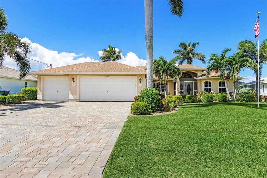 Beautiful well maintained 4 bed 2bath plus a large DEN home in the best location off SURFSIDE. 
This Home features a screened in front porch, 2,126sqft under air, AC 2016, new ROOF, ELECTRIC and  SOLAR SYSTEM for the POOL/SPA, POOL ENCLOSURE, WATER HEATER 2020, FULLY FENCED IN, electric STORM SUTTERS for the lanai, KITCHEN with a big PANTRY, stainless steel appliances, big dining area with natural light and separate breakfast nook, LAUNDRY ROOM inside, big Master suite, DOUBLE VANITY,  SHOWER and soaking TUB, all WINDOWS have PLANTATION SHUTTERS, TILE and Wood floors, big lanai under the truss, PAVERS in front and back, NO FLOODING DURING THE HURRICANES, TRANSFERRABLE FLOOD POLICY, beautiful landscaping and so much more is waiting for the new buyer