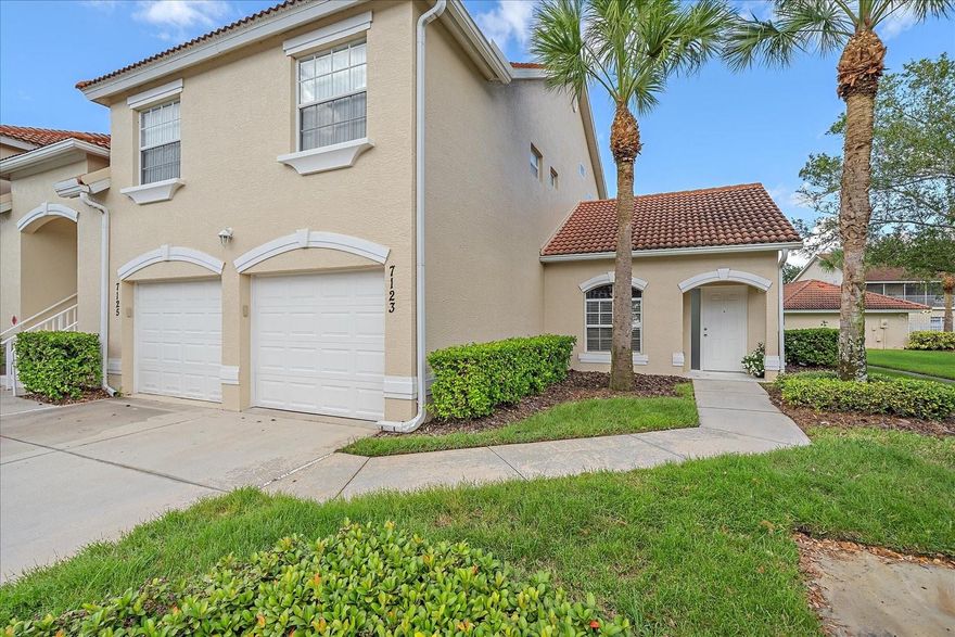 LIVE ON VACATION NOW!
Fall in love with this beautifully updated 2BR/2BA ground-floor condo that feels like your own private retreat! Bright, cheerful, and move-in ready — enjoy soaring cathedral ceilings, fresh luxury vinyl plank floors, and a private screened lanai surrounded by lush, tropical greenery.

The kitchen offers plenty of counter space, a handy pantry, and a cozy breakfast nook that’s perfect for morning coffee! Both bedrooms have brand-new carpet, and the split plan provides wonderful privacy with a guest suite featuring a pocket door. The spacious primary suite boasts a large walk-in closet and dual vanities — pure comfort and style!

You’ll love having your own 1-car garage, plus plenty of guest parking. New roofs are being completed now, adding even more value and peace of mind. LOW HOA fees include cable & internet, and you can even see the heated community pool right from your lanai!

As part of Tara Preserve, you’ll also enjoy the clubhouse, larger resort-style pool, tennis, pickleball, and public golf — all with no mandatory membership!

Fantastic location! Close to I-75, shopping, and over 180 restaurants within 4 miles, and just less than 30 minutes to downtown Sarasota and the world-famous beaches!

Start living your Florida dream today!