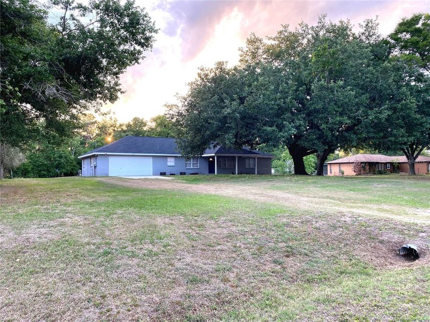 Discover your dream house! This nice 3-bedroom ranch style home offers 1,01 acres of comfortable living space. Featuring open floor plan, pantry in kitchen, 3 bedrooms, 2.5 baths, 2 car garage, 7x18 laundry room, primary bedroom with bath includes dual sinks, his and her closets, split plan, new flooring 2021, new roof 2021, bathrooms renovated 2021, granite countertops 2021, new water heater 2021, new well filtration tank/pressure tank 2022, new air ducts/evap coils cleaned 2023, kitchen remolded 2026, easy access to I-4 and 75, 30 minutes to Tampa International, less than an hour to Disney and St Pete Beach, 20 minutes to downtown Plant City. French doors leading out to your 1-acre property, this property is perfect for those seeking a quiet living neighborhood. Located in Plant City, you'll enjoy convenient access to local amenities. Don't miss this opportunity to make this house your home. Contact us today to schedule a viewing!
