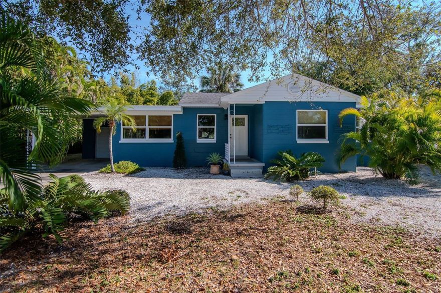 One or more photo(s) has been virtually staged. One or more photo(s) has been virtually staged. Tucked away in the heart of Ballast
Point, just a block and a half from Bayshore Boulevard’s iconic waterfront sidewalk, this
charming mid-century modern home offers peace of mind, timeless character, and the
lifestyle that draws people to South Tampa. Built in the 1950s and lovingly cared for, the
home experienced no flooding during Hurricanes Helene or Milton, and has been
thoughtfully updated since its purchase in 2020. Inside, hardwood floors run throughout
warm, inviting living spaces that blend classic design with modern comfort. Over the
years, the owners have made extensive improvements, including electrical and
plumbing, updated countertops and appliances, refreshed lighting, fans, blinds,
baseboards, half bath, tankless water heater, and new exterior doors — all enhancing
both function and style. A newly screened lanai expands the living space outdoors,
while updated landscaping and an outdoor shower create a private backyard retreat.
The oversized backyard is a rare find in this neighborhood, offering room to entertain or
just relax on your beautiful screened in lanai. Adding even more value, the seller will
include architectural plans for a separate extended family residence, opening the door
to multigenerational living or a private guest space. This is a place to put down roots,
enjoy evening walks along the bay, and truly feel at home in one of South Tampa’s most
beloved neighborhoods.