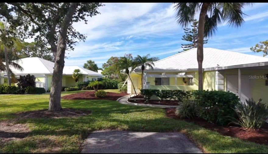 Available for season 2026! Welcome to Mediterranean style living nestled in the tranquil and well maintained Augusta Villas in Venice Florida. 
One story Villa offers a 2bed/2bath as well as an office space. Fully renovated home offers ceramic tile throughout. Chef inspired kitchen with stainless steel appliances as well as access to the courtyard right off the kitchen perfect to enjoy your favorite cocktail or cup of coffee! Guest bedroom has ample closet space, hallway bathroom has a tub for your day of wellness. Guest bedroom offers  good closet space with an ensuite bathroom with a walk in shower. Large TV in the living room perfect for your Netflix binge watching. Rear screened lanai provides a small view of the lake which add to the serenity of the location. Full size washer/dryer for your convenience. Optional use of the golf and tennis and pickleball for a fee. Jacaranda Commons is close by for your shopping needs, Publix, Target, Panera Bread and across the street your will find your local Walmart. Explore Downtown Wellen Park for a fun day unwinding, The Hub for your social connection, grab a bite to eat at Irma's Taco's, Louie's Tacos or your beverage of choice at Foxtail Coffee. East access to I75 for a trip to Sarasota to UTC mall or head south to Naples Waterside shops! Look forward to hearing from you.