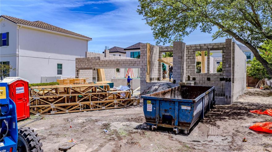 Under Construction. Under Construction. Experience luxury living in the Verona B floorplan by Homes by WestBay, located in the beautiful Bel Mar Shores community in sought-after South Tampa. Offering 5 spacious bedrooms, 4 full bathrooms, and thoughtfully designed spaces perfect for both entertaining and everyday comfort, this home combines elegance with exceptional functionality. With this home’s expansive layout, you will appreciate the generous living areas, a versatile bonus room, extended lanai and seamless indoor-outdoor living. The expansive kitchen and grand room flows into the lanai and creates the perfect setting for relaxing evenings or hosting guests, while the private balcony adds an elevated touch to this exceptional home. The luxurious owner’s retreat is a true sanctuary, complete with an incredible soaking tub, spa-inspired bath, and a convenient morning bar designed to make every day feel like a resort getaway. With impressive square footage, modern and neutral finishes, and a prime location near the best dining, shopping, waterfront attractions, and top-rated amenities South Tampa has to offer, this Verona B delivers the perfect blend of comfort, style, and modern Florida living.

Estimated delivery Sept/Oct 2026