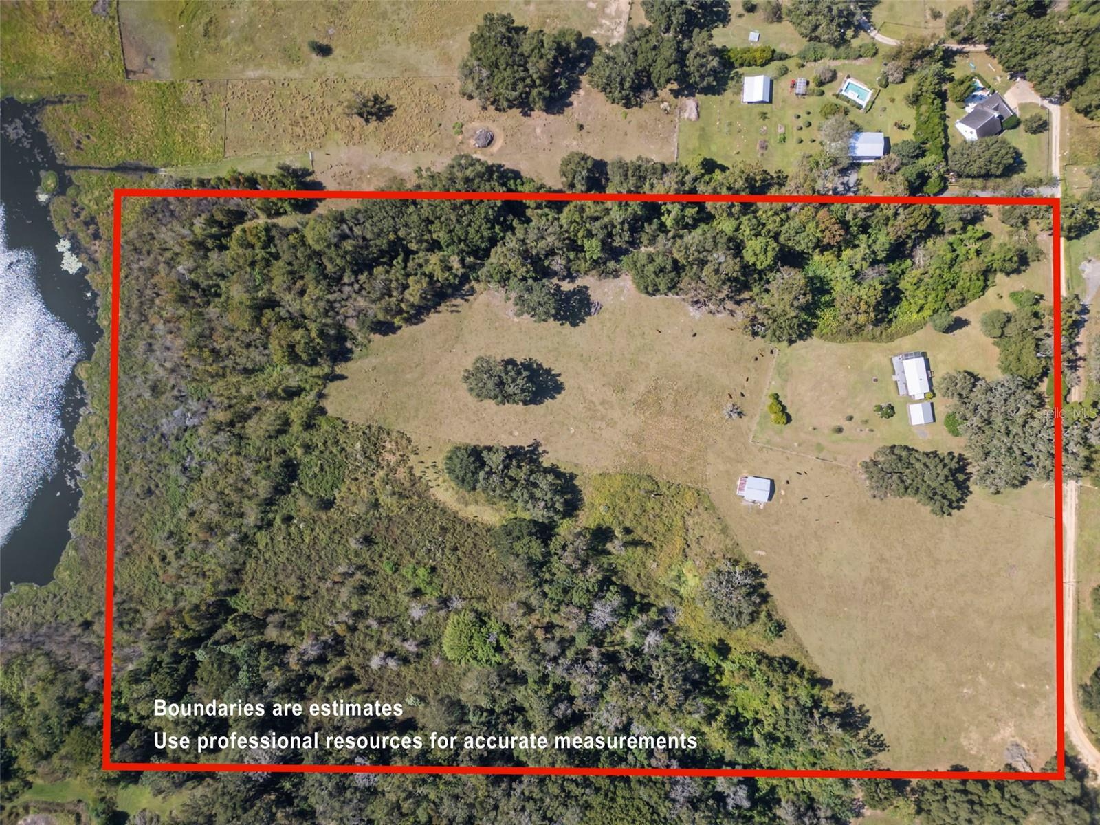 NOT IN SUBDIVISION - Land