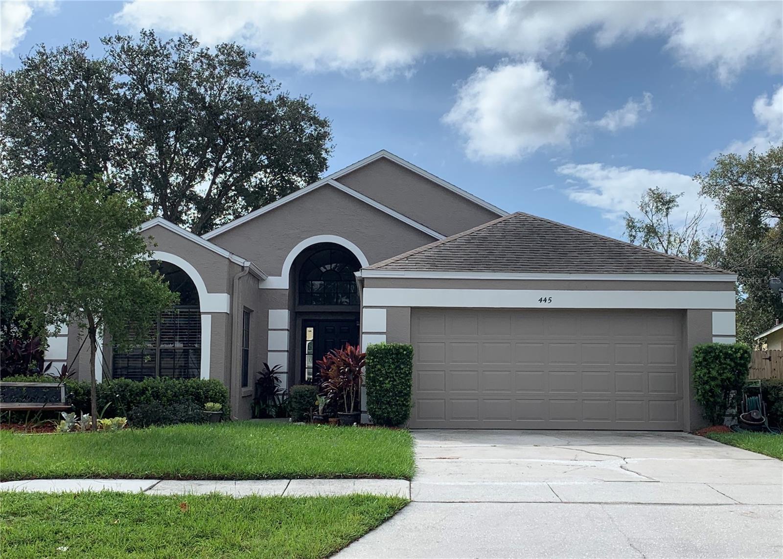 Beautifully remodeled and well-maintained, fully fenced 3-bedroom, 2 Bath with 2-car garage in Lake Mary! Great location close to I-4, 417, shopping, restaurants, etc. Extra deep lot with privacy, so you can enjoy any spare time you have. Newer Kitchen includes Maple raised panel cabinets with 42" uppers, SxS fridge, new SS range, built-in Microwave, and cast iron sink. All bedrooms have laminate wood flooring. Tile kitchen, laundry room, Great Room, Dining Room, and all baths. The Primary Suite boasts a large walk-in closet and En-Suite Bathroom including a Garden Tub, separate shower with Shower seat, large double sink vanity, and newer cabinets in both bathrooms! Both secondary bedrooms have large closets. large screen patio that overlooks the extensive back yard and conservation area on one side. Lawn care and pest control are included, so you can enjoy your weekends!