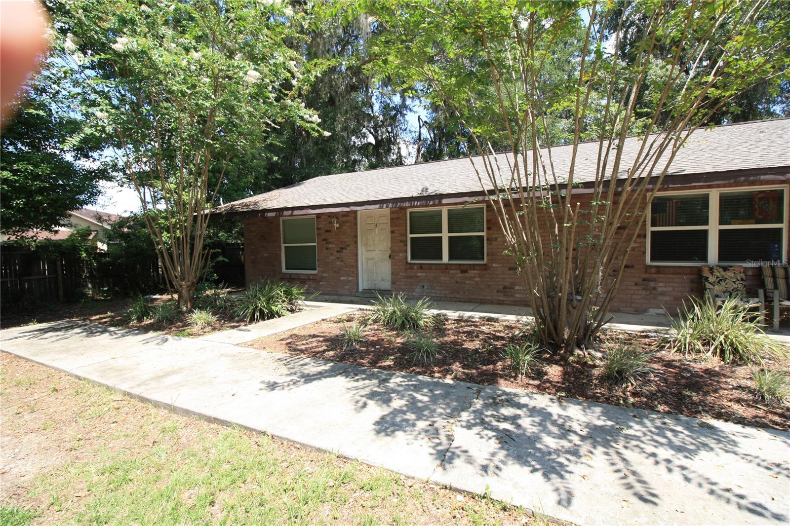 Great location, quiet setting with plenty of parking right at your front door, outdoor space front and back. This one story 2 bedroom unit is ready for move in. Updated kitchen and bath room.. Property has living room, dining space and full kitchen .. primary bedroom on ground floor, utility room includes a washer/dryer. . recently painted with newer appliances this unit is a peaceful relaxing spot to start and end your day. no HOA, exterior maintenance is handled by owner.
