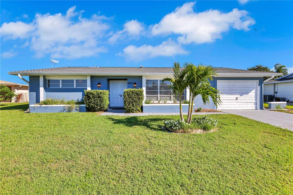 Welcome to Pineapple Way! This recently renovated 2-bedroom, 2-bathroom pool home sits on a lovely canal and offers gorgeous views of the water while soaking up the sun by the pool. When looking for an adventure, you can make your way to Downtown North Port, where you can go to the historic Blind Pass Beach, which is known for its unobstructed beachfront. From there, you can walk the amazing trails or go kayaking or canoeing down through the Mangrove Forest! Upon entering the home, you will find an open concept floor plan. The living room has a large plush couch, with two adjoining day chairs. Adjacent is the dining table that can accommodate up to six comfortably. The kitchen has stunning quartz countertops with all stainless-steel appliances and offers an eat-at-bar with two barstools. The master bedroom awaits! This room has a king-size bed and is the perfect spot to kick back and relax after a day of adventure. The master bathroom has an updated vanity and a large shower/tub combo. The second bedroom has a king-size bed and offers plenty of space for your personal belongings. The second bathroom has a large vanity, and a shower/tub combo. Time to head outside to paradise! The large square-shaped pool is completed caged in and overlooks the gorgeous canal. There is outdoor seating for four. Outback there is a dock for you to cast a line and enjoy fishing all day long. This home has the perfect atmosphere for you and your family, to truly enjoy your Florida vacation. This home does has Gulf access by boat! House Rule: No smoking. No burning candles inside of lodging. No parties. Furry friends welcome, max 2 pets, and require a $200 per pet non-refundable pet fee to be paid directly to the management company after the reservation is confirmed. Pool heating is optional, for an additional non-refundable fee of $25 per day + taxes to be paid directly to the management company after the reservation is confirmed.
***Taxes and fees not included.