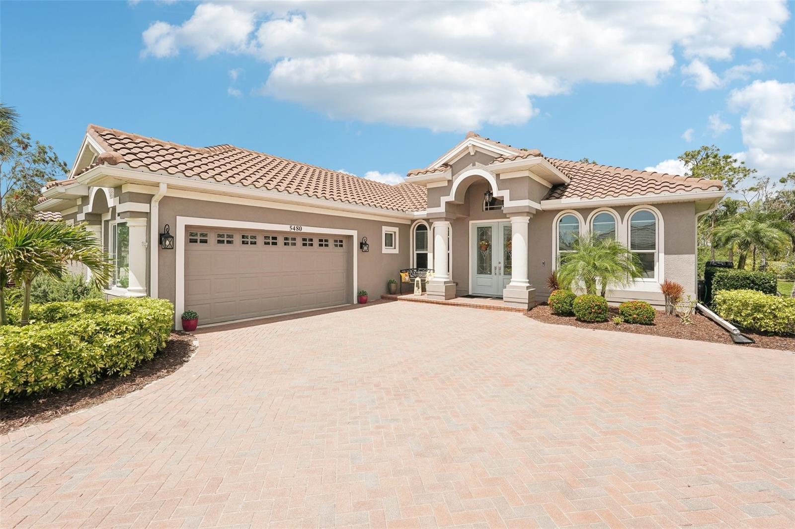 Located in the heart of HERON CREEK GOLF & COUNTRY CLUB, this meticulously upgraded home is a true gem inside one of the area's most sought-after communities. Welcome to this effectively new home - beautifully updated where every detail has been carefully curated for comfort, style, and peace of mind. Since purchasing in 2019, the owners have invested over $295,000 in high-quality improvements, creating a truly turn-key experience for the next homeowner. Step inside to find luxury vinyl plank flooring throughout and freshly painted interiors that set a bright, modern tone. The spacious kitchen was completely remodeled in 2022 with sleek new appliances, custom cabinetry, a large island, and upgraded lighting—perfect for everyday living or entertaining guests. The bathrooms were fully renovated, and the primary suite now includes a freshly designed master closet (2024). The laundry room was also updated for added style and function. The outdoor living space is a dream: in 2020, the pool was completely resurfaced, converted to salt water, fitted with a new Pentair control system (accessible via app), and paired with a brand new extended cage and travertine decking. A new heater was added in 2021, and roll-down hurricane screens were installed in 2022 to protect the covered lanai. Additional major upgrades include: Brand new roof and gutters (2022),Impact-rated windows (2022–2024) and new hurricane shutters, new rear sliding glass doors (2024),Whole-house Generac 22kW generator (2021) under warranty, 20 SEER HVAC system with AES air scrubber (2019), serviced biannually, new front entry door (2019) and water heater (2024),Full exterior repaint (2022) and refreshed landscaping throughout (2023–2024) This home has been lovingly maintained and extensively improved for long-term comfort and efficiency. It’s also just a quick golf cart ride to the clubhouse and all the fantastic amenities found in Heron Creek. A few things you'll appreciate: Located in Flood Zone X—no flood insurance required; No CDD fees; Low-maintenance living—HOA includes lawn care, irrigation, fiber-optic cable, and guarded gate access. Heron Creek Golf & Country Club is a lifestyle all its own—with a gorgeous clubhouse, a full social calendar, 27 holes of Arthur Hills–designed golf, a top-notch practice facility, tennis courts, a fitness center, and a beautiful resort-style pool. Required membership starts as low as $268/month. Location? You’re set. Centrally located with easy access to I-75 and just minutes to SMH’s new healthcare facility set to open next year, Gulf beaches, downtown Venice, COSTCO, Wellen Park, the Braves stadium, and local airports. Bottom line? Nothing compares—and the only thing missing here is YOU. Bottom line? Nothing compares—and the only thing missing here is YOU. It’s rare to find a home with this level of investment and care already complete! Located in the heart of Heron Creek, the amenities are close by. Extensively renovated & thoughtfully upgraded – Sarasota County appraiser's records reflect 3 bedrooms. The closet in third bedroom was removed and the room is used as an office/den. A True Move-In Ready Gem! Schedule your private showing today!
