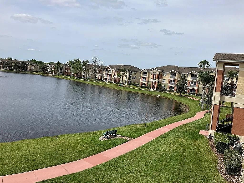 ** Water View Retreat in Oviedo**
Discover this delightful two-bedroom, two-bath home, perfectly positioned in the heart of Oviedo. With stunning water views overlooking the community lake and fountain, this residence is a true haven for relaxation and enjoyment. Picture yourself savoring breathtaking sunsets from your private balcony, living room, dining area, and both bedrooms—an idyllic way to end your day.
This meticulously upgraded home features a host of modern conveniences: a new A/C system (2021), hot water tank (2020), and a beautifully redesigned kitchen with new cabinets and granite countertops (2020). The sleek stainless steel refrigerator (2021) and an array of brand-new appliances—including a microwave, dishwasher, Washer, Dryer, and range (all 2022)—make this kitchen a chef’s dream.
Step inside to experience new laminate flooring throughout, tastefully updated bathroom tile and cabinetry, and fresh paint with the popcorn ceiling removed (2021). The spacious walk-in closets in both bedrooms provide ample storage and add to the home’s overall appeal.
As part of a vibrant community, you’ll have access to fantastic amenities, including a fitness center, pool, playground, and tennis courts, all nestled around a picturesque lake bordered by pristine natural habitats. Plus, water, sewer, and trash services are included in the HOA fees, ensuring worry-free living.
Location is key, and this home does not disappoint! You’re less than a mile from Oviedo Medical Center, Oviedo Mall, and Oviedo On The Park, as well as Seminole County’s stunning nature trails and parks. Just minutes away, you’ll find Winter Springs, Winter Park, Casselberry, and Sanford, with easy access to the 417 and both Orlando International and Sanford airports.
Families will appreciate the excellent educational opportunities nearby, with prestigious institutions like Masters Academy, Reformed Theological Seminary, and the University of Central Florida within a quick 3-15 minute drive. Your children can benefit from the acclaimed International Baccalaureate program at Winter Springs High School.
Don’t let this opportunity pass you by—this charming Oviedo home combines comfort, style, and convenience. Schedule your private showing today and start envisioning your new life in this beautiful community!