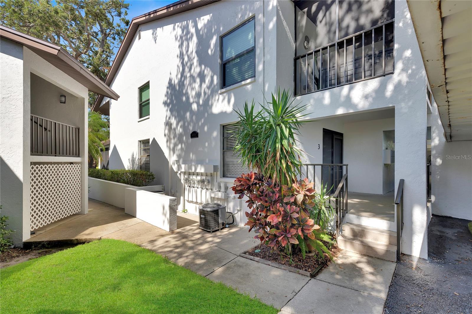 Rare Lovers Oak Condo with Boat Slip! This amazing waterfront complex is steps to Downtown Safety Harbor! Featuring 2 Bedrooms, 2 Bathrooms, Den with amazing water views, inside utility room with full washer and dryer and boat slip. Updated kitchen and eat in area! Open living/dining room area that is nice and bright. Primary suite has 3 closets and roomy bathroom with a separate shower area. Second bedroom is spacious. New Paint, flooring and fixtures! Adorable front entry porch for added privacy. Across the street is water access to drop paddle board or kayak with kayak storage (when finished repairs)! Store your boat in your assigned slip! 1 min to Downtown Safety Harbor with all of its amazing eateries, shopping, events and more! The world famous Safety Harbor Resort and Spa is practically in your backyard and offers an amazing Resort Membership allowing access to its many pools, spa, sauna, fitness, dance classes and tennis! Rent includes water, sewer, trash, cable TV and internet!