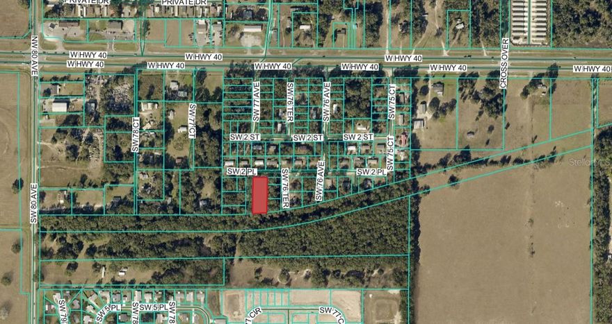 Don't miss the opportunity for land near Ocala's World Equestrian Center!  This .56-acre corner lot is
beautifully wooded with magnificent Oak trees. If desired, this property can be divided into two lots. Clear out
your private home site or divide for two income producing properties. Convenient to I-75, shopping and a host
of great restaurants. Owner financing available with acceptable terms.