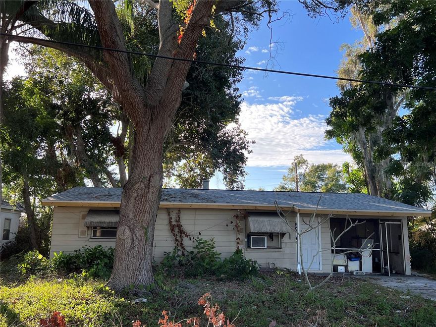 Location Location Location! This 2 bedroom, 1 bath with an attached covered garage home has great potential to be a charming cottage, ideally situated just minutes away from Siesta Key, renowned as the number 1 beach in the US. This is a perfect opportunity for investors seeking to invest in Sarasota real estate as well as home buyers with a vision to turn this property into a gem. New roof completed in April 2023. Terrazzo Floors through out, large kitchen facing a large backyard. Bring your tools and creativity to make this house your very own!