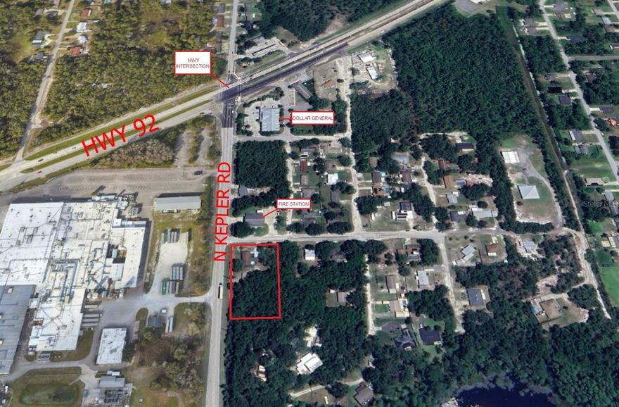 GREAT BUSINESS OPPORTUNITY ON BUSY HIGH TRAFFIC NORTH KEPLER ROAD AND JUST ONE BLOCK FROM SIGNALIZED INTERSECTION OF HIGHWAY 92! ZONED MIXED-USE FOR PROFESSIONAL OFFICE OR RESIDENTIAL ON OVER ONE ACRE OF LAND WITH LOTS OF GROWTH POTENTIAL. CONCRETE BLOCK HOME HAS A LAYOUT WITH AMPLE SIZED ROOMS THAT COULD EASILY BE CONVERTED FOR MANY OFFICE AND PROFESSIONAL USES. FLEXIBLE P-1 ZONING ALLOWS FOR PROFESSIONAL OFFICES, MEDICAL OFFICE, DAYCARE, CONVALESCENT HOME, GOVERNMENT OFFICE, OR RESIDENTIAL USE. HIGH AND DRY LOCATION CLOSE TO FIRE STATION AND FIRE HYDRANT THAT COULD POSSIBLY ALLOW INSURANCE DISCOUNTS.