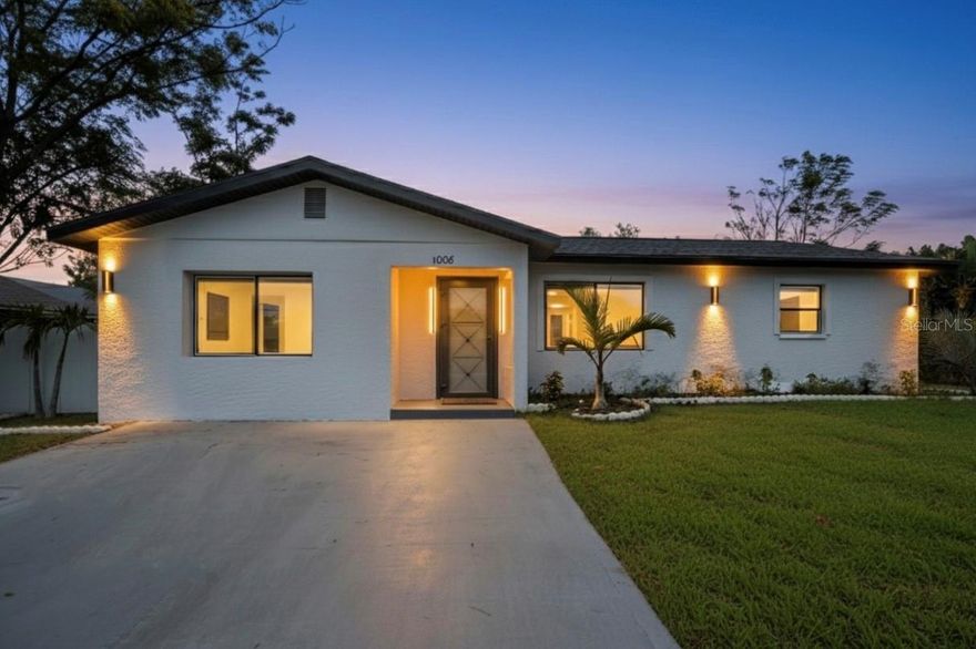 Move-in ready coastal home, freshly remodeled for modern comfort and style. Upgrades include hurricane-impact windows, a new roof, and an updated electrical panel for dependable, low-maintenance living.  

The kitchen is a standout with a large island, beautiful wooden cabinets, casual seating, and high-quality finishes—perfect for cooking and entertaining. Throughout the home, new flooring and well-designed, light-filled rooms create an open, welcoming atmosphere, while the designer bathrooms add a polished touch.  

Outside, a private backyard with a sparkling pool and all-new equipment—ideal for relaxing or hosting guests. Located in a top-rated school district, minutes from the beach and nearby shops and restaurants, this home sits outside a flood zone with no HOA, offering rare convenience and true Florida living. Schedule an appointment for a private view.