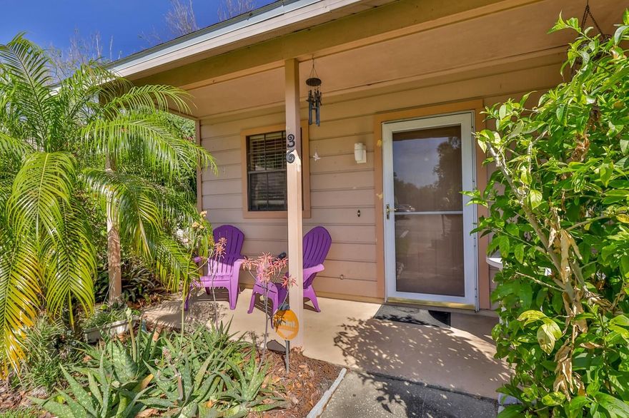 This townhouse has it all.  Great location, Awesome features, and Priced very well.  You will love the open living room and dining with sliding glass doors out to your private back patio.  Spacious kitchen with stainless appliances, new disposal and plenty of cabinet space.  2 good sized bedrooms, one with it's own private bath.  Loads of closet space throughout your new home including outside storage room.  Cute front porch to sip your coffee and say hi to your neighbors.  Assigned parking space directly in front of the unit. Room for stackable washer and dryer in your utility closet. New AC in 2019 with 12 year x-ferable warranty.  This place is move in ready. Only 10 minute drive to the beach.  Easy access to Canal St, shopping and grocery stores.  Isn't it time you started "Living the Dream" today... ;Water: City