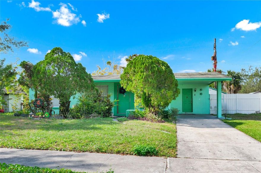 Opportunity to own a home on a good size lot in the Richmond Hills Subdivision. This home has 3 bedrooms and 1 bath. Living Room, Kitchen, Dinette, Florida Room. There is a laundry room in the carport. The back yard is fenced and there are two nice size sheds in the back. The owner is not aware of any roof leaks and the home has a new water heater. Concrete Block home. There are terazzo floors in the bedrooms and most of the home. Home will need some cleaning up and some TLC. The home is empty. Great location in the Orlando area...close to restaurants, shopping and some major roads. Come take a look, if interested.