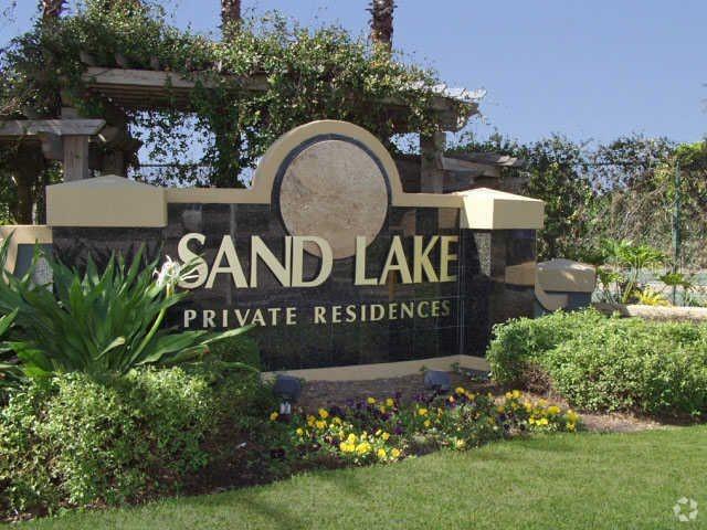 Welcome to Sand Lake Private Residences, where your dream of living in a condo with breathtaking views can become a reality. This one-bedroom gem is located in the heart of vibrant Dr. Phillips, known for its exceptional dining and proximity to major attractions. As you enter, an open floor plan greets you with comfort and style.
The spacious bedroom features a large walk-in closet, offering ample storage space. Picture waking up to warm sunlight streaming through the windows, filling the room with a natural glow. The full-size laundry adds convenience to everyday living. Step onto the covered porch, complete with a storage room.
Location is key, and this condo delivers. With close proximity to I-4, theme parks, and an array of restaurants, you'll never run out of entertainment options. Whole Foods is just a short walk away, ensuring easy grocery shopping.
Sand Lake Private Residences takes pride in offering top-notch amenities. Within this gated lakefront community, you'll have access to a community dock, inviting pools, a clubhouse, a state-of-the-art fitness center, tennis and basketball courts, BBQ stations, and even a car wash. The top-floor unit emphasizes privacy and features lofty ceilings, creating an airy and spacious atmosphere.
Beyond its physical attributes, this property offers an intangible feeling of tranquility, a sense of community, and the excitement of living in a prime location. Imagine coming home to the perfect balance of privacy and convenience, surrounded by mature oaks and the calming presence of Sand Lake.
Don't miss out on this incredible opportunity. Schedule a showing today to experience the charm and allure of this cozy one-bedroom condominium. With its unbeatable location, desirable amenities, and move-in readiness, this property won't be available for long. It's time to make this place your own and embrace a lifestyle that combines comfort, convenience, and a touch of magic.
