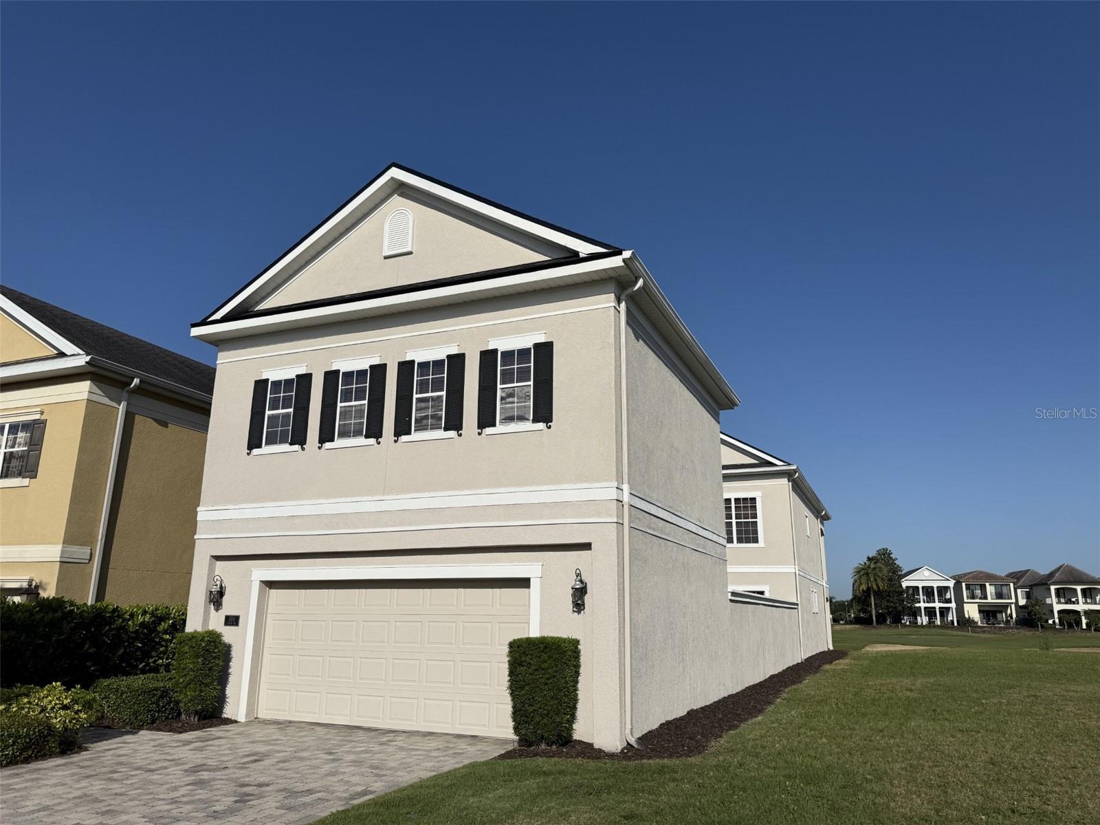 2-Story Home with Golf Course Views in Reunion Resort
Welcome to this beautifully renovated 4-bedroom, 4.5-bath home located in the exclusive Reunion Resort. This west-facing lot offers sweeping views of the Arnold Palmer Signature Golf Course and features a private paver courtyard with a luxurious heated pool, spa, and multiple seating areas surrounded by lush landscaping—perfect for entertaining or relaxing in your own personal oasis.
The home has not been included in any rental program and has been carefully preserved by its long-time owners, remaining in excellent condition. Numerous upgrades include:
• Brand-new 2024 roof
• New flooring 2024
Above the garage, a private in-law suite features a spacious living area with a kitchenet, 1 bedroom and its own full bath.
Reunion Resort offers unparalleled amenities, including:
• Three signature golf courses
• A large water park
• 7 community pools and spas
• Tennis courts, fitness center, playgrounds, dog park, and miles of walking trails
• On-site restaurants and lounges
Located just 10 minutes from Walt Disney World and 25 minutes from Orlando International Airport, Reunion is also zoned for short-term rentals, making this home ideal as a primary residence, vacation retreat, or investment property.