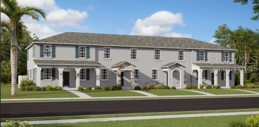 Under Construction. Welcome to the light & bright Landcaster! This elegant townhome covers two stories and includes three bedrooms, two and one-half bathrooms with a two-car rear load garage. The front door opens onto the spacious open concept combination living room and dining room. There is also a laundry room with washer and dryer and a fully equipped kitchen that leads to an beautiful patio. The luxurious upstairs master suite has a private bathroom and a roomy walk-in closet. Every home comes with Lennar’s Everything’s Included® promise, which includes new appliances as well as quartz countertops, blinds, and more in the price of your home. There are also home automation features such as keyless door locks and video doorbells in the Connected Home by Lennar®. Tohoqua is one of the most anticipated new communities. At Tohoqua, families can take advantage of the glorious resort-style swimming pool, extravagant clubhouse with a state of the art fitness center, tennis and pickle ball courts along with beautiful walking trails throughout the community. With almost a dozen floorplan options to choose from, Lennar at Tohoqua, has a home to meet the needs of your family. What are you waiting for? Call and make an appt today.