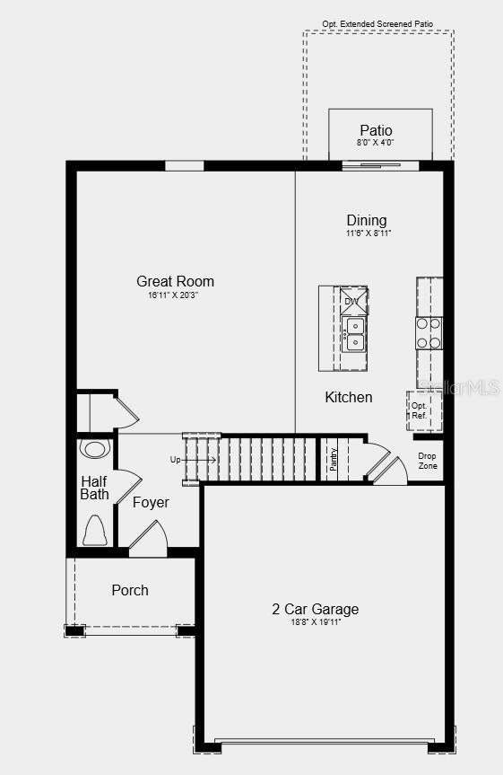 Photo of 395 Cornerstone Drive, Groveland, FL 34736 (MLS # O6426880)