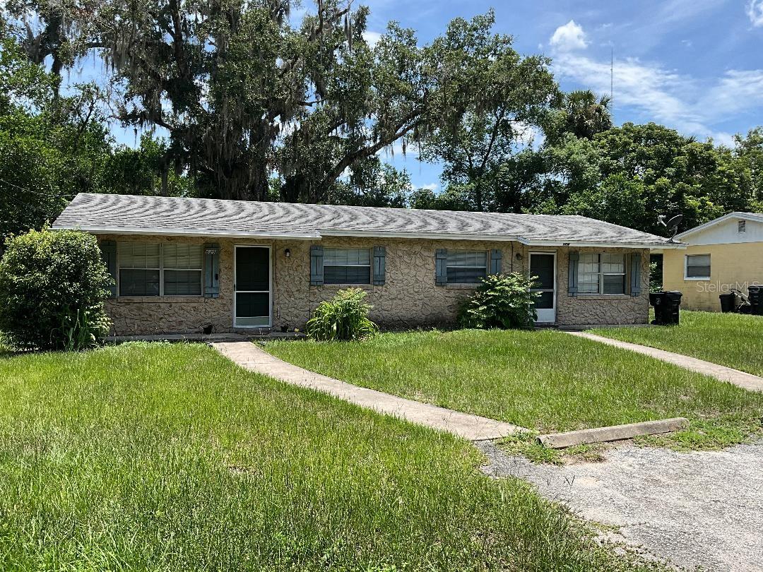 Income-producing duplex. Each side is a 2 bedroom/1 bath with tenants in place! One side has a stackable washer/dryer the other side is fenced. Nice, quiet neighborhood but close to shopping and transportation.