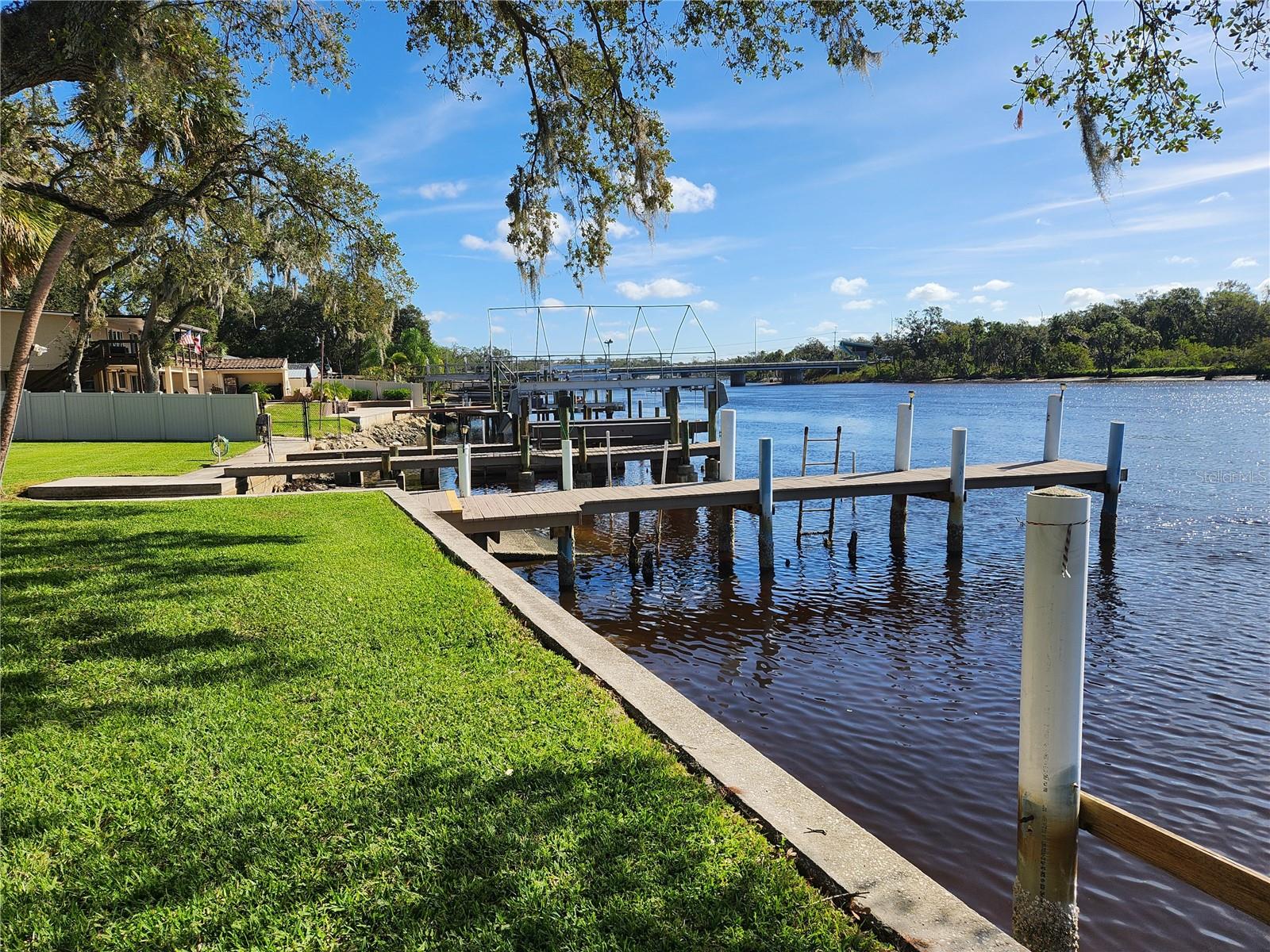 ON 2.3 ACRES,+or-,
258' ALAFIA RIVERFRONTAGE that leads out to Bay ,to the Gulf.
BUILDING INVENTORY has 4 RENTAL UNITS:TWO 3/2 HOMES,TWO 1BD APTS,
ONE BOAT RAMP,ONE LIFT, FIVE DOCKS. ALL are RENTABLE with potential Monthly Income of $10,900.
Currently has a Hillsborough County Business license for BOAT REPAIRS.
IDEAL FOR RESIDENTIAL RIVERFRONT ESTATE