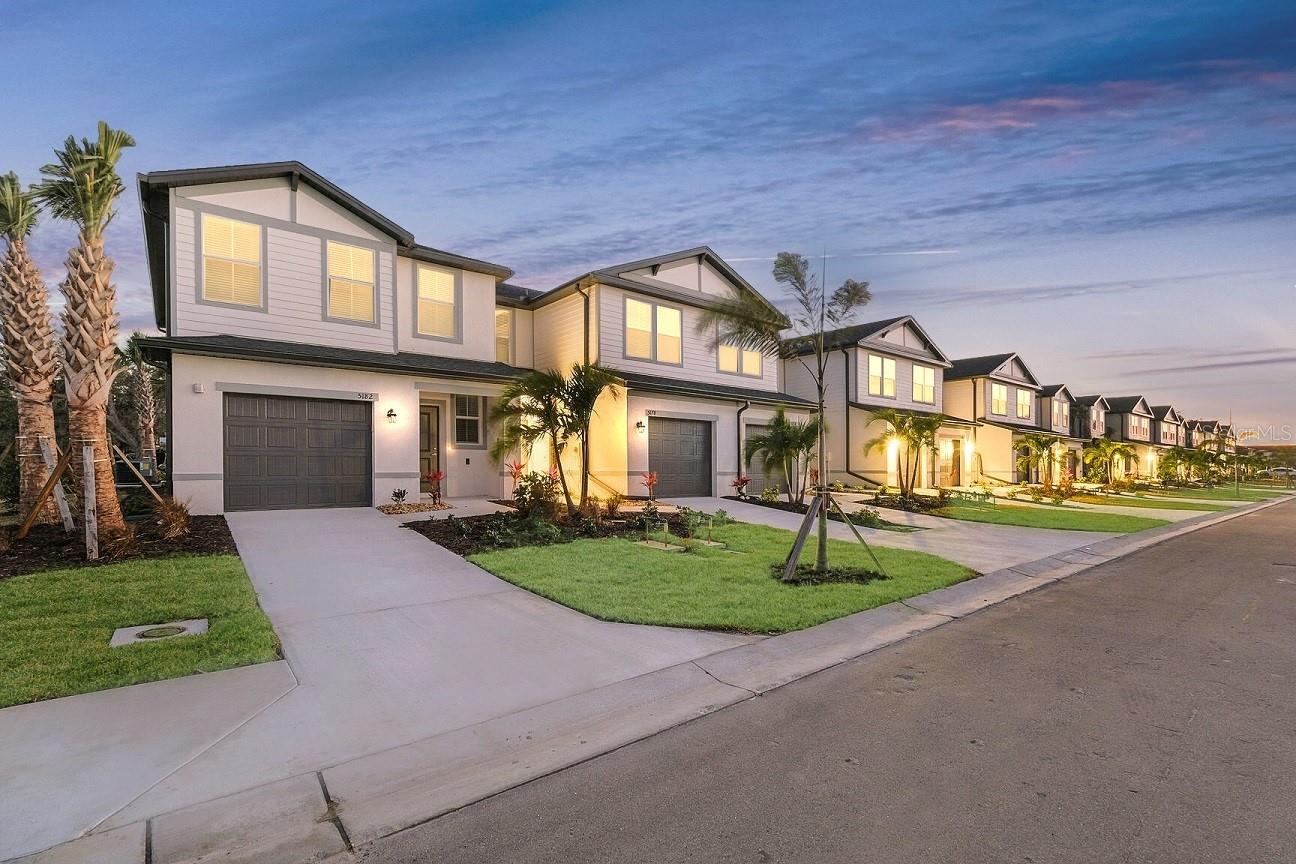 Receive up to 2 months free on select homes. Prices, promotions, and availability are subject to change. Daydream of life at Cantabria: from starting each morning with a walk on the private nature trail, to enjoying the afternoon poolside with neighbors and friends, to closing the day in your thoughtfully designed three- or four-bedroom townhome or single-family home. Each spacious home layout was constructed with the resident in mind and uses premium finishes including granite countertops, marble baths and white shaker-style cabinets with satin nickel hardware. Within convenient walking distance to shopping, dining and entertainment, Cantabria shines bright as a new community just south of Tampa Bay on the Manatee River.
