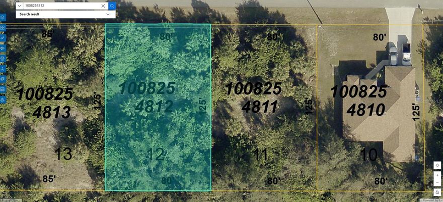 Standard building lot in Section 51 of North Port.  Area of newer homes with new construction ongoing.  Several builders to choose from.  Close to shopping in both North Port and Port Charlotte.  Short distance to I-75, exit 179, allowing easy commute to Sarasota or Fort Myers.  Perfect location for long walks or riding bikes.  Use a canoe or rowboat on the wide freshwater canal.