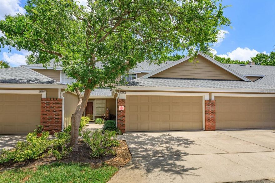 One or more photo(s) has been virtually staged. LAKEFRONT GATED COMMUNITY - 3 BEDRM / 2.5 BATHS - 2 CAR GARAGE.  Welcome to your private oasis in the heart of Altamonte Springs. This townhome style condo offers the perfect blend of maintenance-free living and a lakefront retreat. Nestled within a secure, gated enclave, this property is designed for those who value both serenity and accessibility.  Step into a modern designed space where natural light and functional elegance meet. This townhome offers a SPACIOUS OPEN LAYOUT that seamlessly connects living, dining, and kitchen areas-perfect for entertaining.  The private screened patio leads to more outdoor privacy of a 2nd patio - SPACIOUS YARD-NO REAR NEIGHBORS - to enjoy morning sun or evening stars while breathing in the fresh air of a lush, lakeside environment.  Enjoy MAINTENANCE-FREE LIFESTYLE - spend your weekends enjoying the lake rather than mowing the lawn-let the HOA do the heavy lifting.  HOA covers exterior maintenance, landscaping and offers an abundance of amenities to enjoy.  This home offers modern comfort, style and peace of mind with a brand-NEW ROOF, and turnkey lifestyle updates:  FRESHLY PAINTED; NEW MODERN FANS AND LIGHTING THROUGHOUT; STAINLESS APPLIANCES: NEW BRUSHED NICKLE FAUCETS THROUGHOUT.  EAT-IN KITCHEN. Convenient INSIDE LAUNDRY and garage GARDEN SINK.  Kitchen-Dining areas include a pass-thru window bar area and BAMBOO WOOD FLOORING.  FRESH & MODERN: The home shines with brand-NEW LED RECESSED LIGHTING & Contemporary LIGHT FIXTURES; NEW LED LOW PROFILE CEILING FANS throughout.  Enjoy a neutral palette of plush fresh carpet in the living room and across the entire upstairs and tile floors in all bathrooms.  PRIMARY SUITE Retreat offers an OVERSIZED bedroom with an EN-SUITE BATH.  NEW Beautiful spa-like walk-in shower with upscale designer tile, inset storage ledge, double shower head, and stunning brand-new deluxe glass shower doors.

Community offers unparalleled amenities.  Whether you are looking for fitness, social connection, or lakefront serenity, it is all right here:  CLUBHOUSE featuring a fireplace, kitchen/bar area for entertaining, and dedicated rooms for reading, TV, and gaming (including pool tables and ping pong)—patio w/grills & outdoor seating/umbrella tables all overlooking the POOL and LAKE.  Stay active with a fitness center and lighted courts for basketball, tennis, and pickleball, allowing for comfortable evening play.  Aquatics & Nature: 2 sparkling POOLS, community LIGHTED DOCK W/SEATING AND OVERHEAD ROOF to fish, feed the ducks, or watch the sunset.  BOAT STORAGE & WATER SPORTS RACKS AVAILABLE.
Altamonte Springs is one of Central Florida’s most vibrant and convenient locations:
Minutes away from Premier Shopping, Dining & Entertainment.  Located with quick access to I-4 and 2 Airports.  Commute to Downtown Orlando, Health Corridor or the Beaches just a short drive away.  Experience the lifestyle you deserve.  Whether you're looking for a peaceful sanctuary or a home at the center of it all, this lakefront townhome condo offers it all.