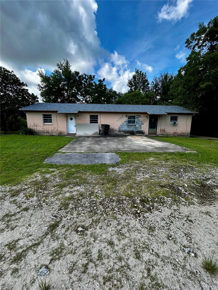 Investor special! Duplex with new roof and solid concrete block construction on a large 0.23-acre lot in Ocala. Both units need interior and exterior improvements, offering excellent value-add potential. Great opportunity for long-term rental or flip. Spacious lot allows room for parking or possible expansion. Located minutes from downtown, schools, and major roads. No exemptions currently filed. Property sold as-is—bring your vision and transform this income property into a cash-flowing asset.