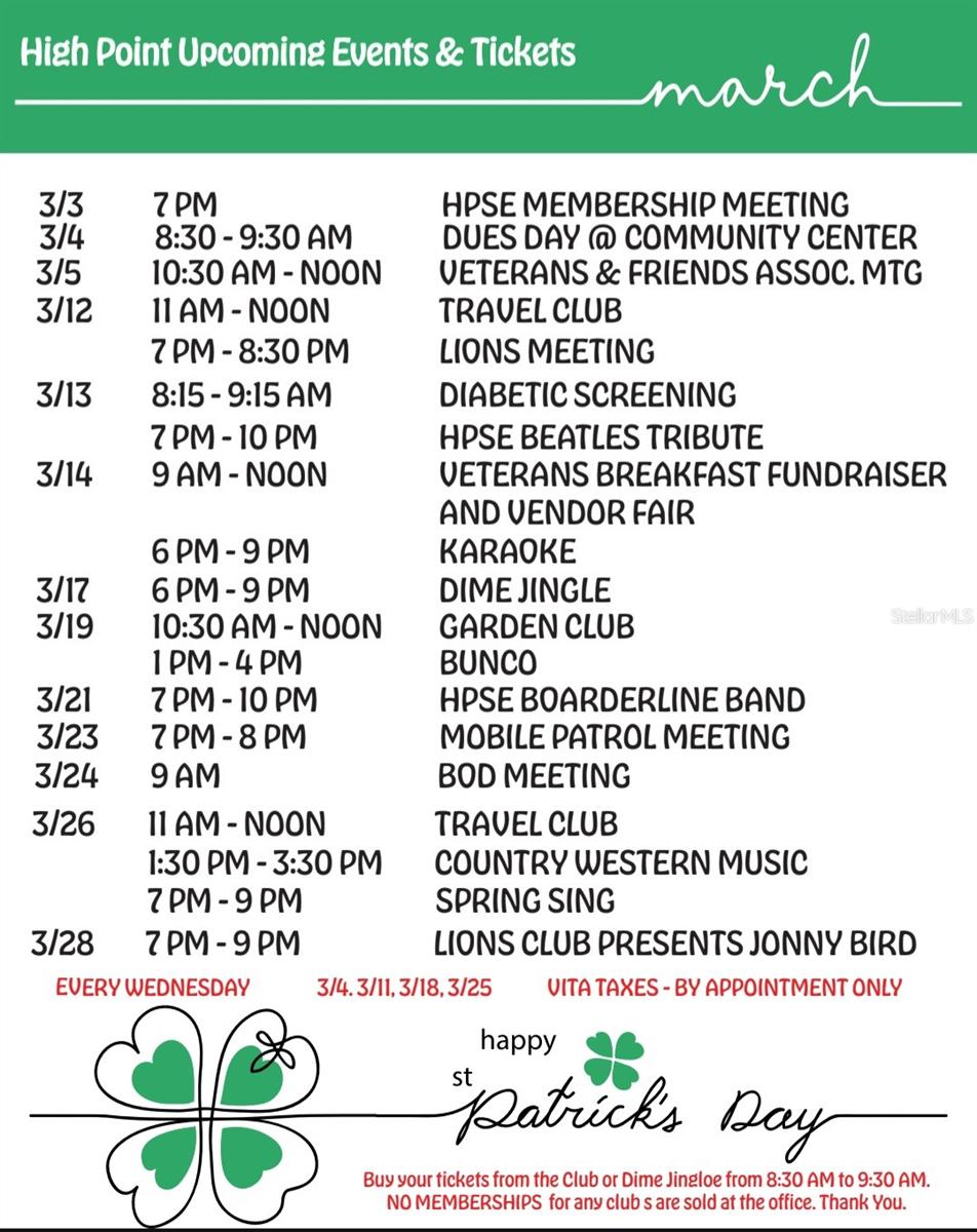 HIGH POINT MH SUB - Residential