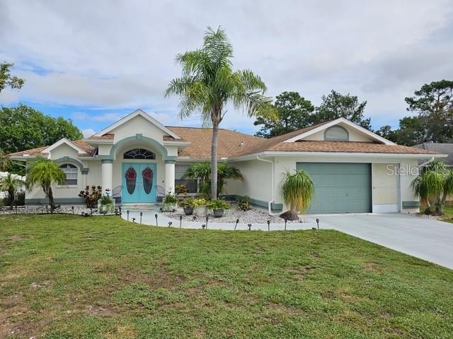 Looking for your Dream Home? Search no further. This beautiful updated home is waiting for you! Beautifully landscaped property located on a cul-de-sac with a rear view of a pond; Kitchen has been updated with granite counter tops and maple colored Thermofoil cabinetry, Newer stainless kitchen appliances; BRAND NEW stainless refrigerator-May 2025; Exterior repainted, & plush carpet in Primary bedroom-2025; Custom pool (2022) encompassed with brick pavers and a brick cantilever trim; huge lounging and entertaining areas in lanai; New Roof-2016; New A/C-2022; BRAND NEW HOT WATER HEATER-Sept 2025; Primary Bathroom boasts Garden Tub, double Sinks and Tile Flooring; HOA fees only 24 dollars/mo, which includes daily mobile security each night & common area maintenance; The Heather is a beautifully planned community consisting of single family homes, villas and condos; Community Center offers social events throughout the year and offers Bingo, Bunco, Dominoes, library in addition to offering the ability of renting the hall for private events; Optional RV/boat Storage Facility; Optional Executive Style Golf Course; 5 min-Weeki Wachee Springs (kayaking, canoeing, swimming, Mermaid shows); 10 min-Pine Island Beach; 1 hr-Tampa Intl Airport; 1.5 hrs-Clearwater/St. Pete Beaches; 2 hrs-Orlando Theme Parks. The Heather is a great place to live the dream; convenient to multiple hospitals, all shopping and doctors.