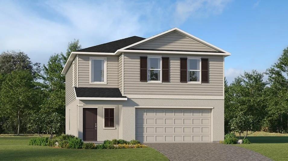 Under Construction. Discover the allure of Lennar's single-family homes at Turnleaf, just an hour’s drive to the picturesque beaches and endless adventures in Punta Gorda, FL. Embrace an active and healthy lifestyle with an array of exclusive amenities including a clubhouse, swimming pool, pickleball court, playground and bocce court. The first floor of this new two-story home is host to an open-concept layout that combines the kitchen with the living and dining areas, and an outdoor patio is easily reached off the main living space. Upstairs, five bedrooms surround a versatile loft, including the luxe owner’s suite, complete with a generous walk-in closet and en-suite bathroom. Prices and features may vary and are subject to change. Photos are for illustrative purposes only. Estimated delivery date is Sept/Oct 2025.