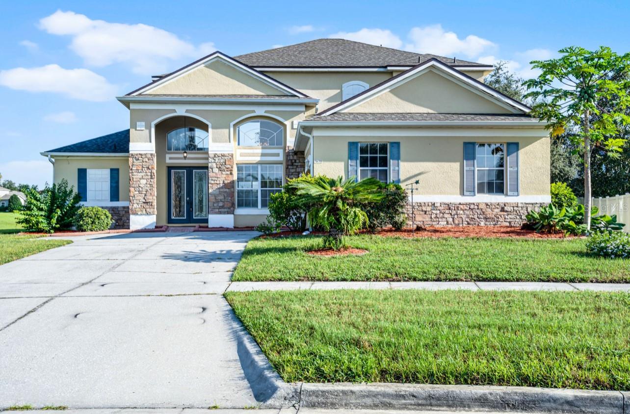 Welcome to this beautiful 4-bedroom, 3-bathroom home located in a sought-after gated community. The home features a saltwater pool, perfect for relaxing or entertaining year-round. Enjoy cooking and gathering in the spacious kitchen with plenty of room for hosting. The first-floor master bedroom offers privacy and convenience with a well-appointed en-suite bath. Community amenities include a fitness center, resort-style pool, tennis court, and basketball court. Conveniently located near shopping, dining, and major highways—this home truly has it all! This home won't last, schedule your showing today!