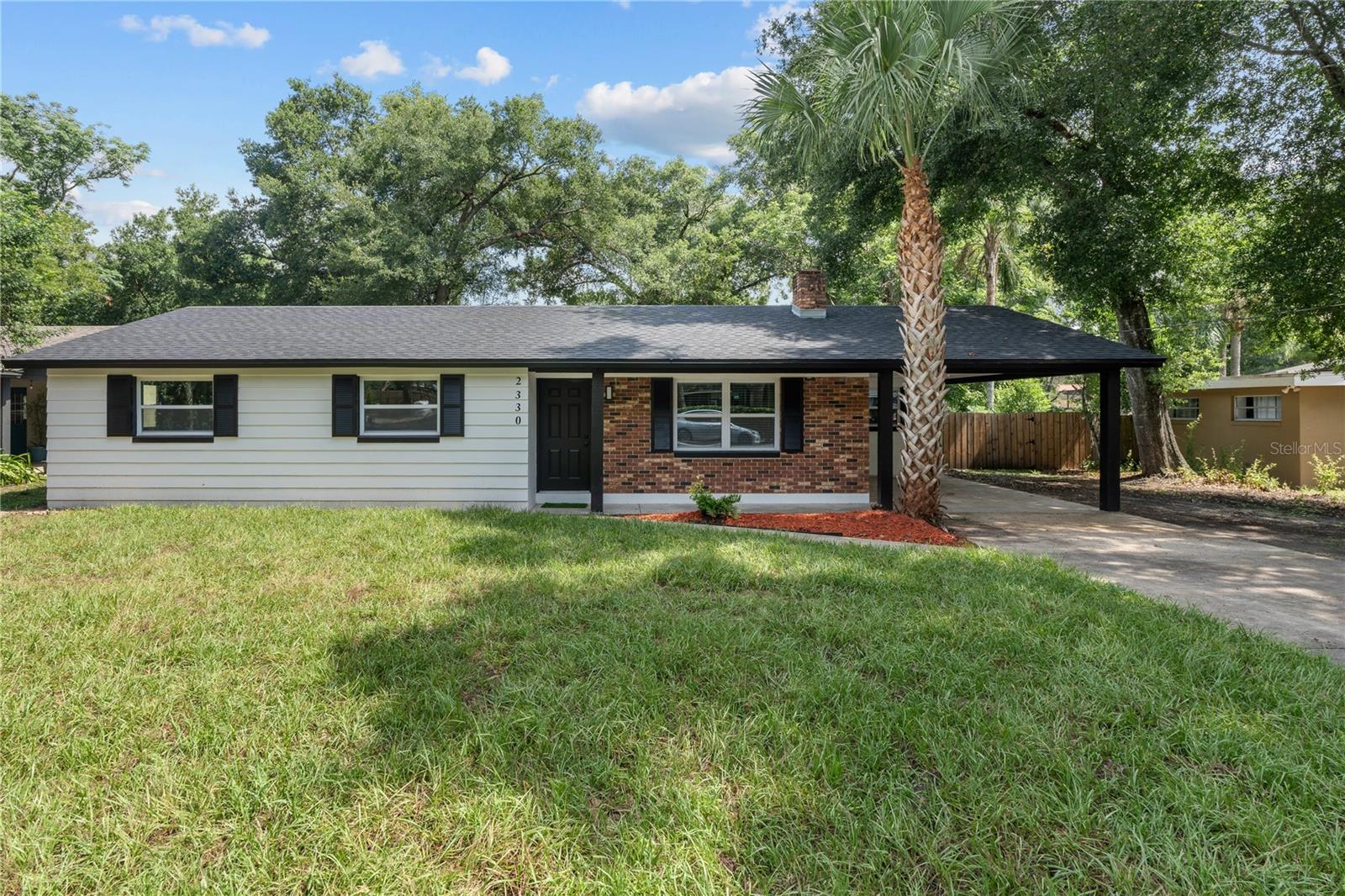 Completely renovated and move-in ready, this beautifully updated 3-bedroom, 2-bath pool home is nestled in the sought-after Brantley Isles neighborhood—where charm, community, and convenience come together.
From the moment you arrive, you'll notice the long driveway and covered carport, offering plenty of parking. Step inside to an open floor plan where the living room—with its cozy wood-burning fireplace—flows seamlessly into the kitchen and dining area. At the center of it all, the brand-new kitchen features a large island, new cabinetry, modern appliances, and finishes that make it the heart of the home.
The home has been completely transformed with all-new laminate flooring, renovated bathrooms, updated laundry room, interior and exterior paint, new windows, doors, light fixtures, a new roof, and updated electrical panels—every detail thoughtfully designed for modern comfort.
Step into your backyard oasis where a sparkling pool awaits, complete with a new pump and a covered pergola—ideal for Florida living year-round.
Located in the highly desirable Lake Brantley school district, this home also offers access to the private, 287-acre spring-fed Lake Brantley. With an optional HOA membership of just slightly over $300/year, you can enjoy weekends on the water with access to a private boat ramp, beach park, docks, picnic areas, and a playground. Whether it's paddleboarding at sunset or entertaining poolside, every day here feels like a getaway.
All of this, just minutes from top-rated Seminole County schools, Wekiva Springs, Reiter Park, boutique dining, shopping, and major commuter routes. Don’t miss your chance to make this stunning Longwood home yours—schedule your private showing today!