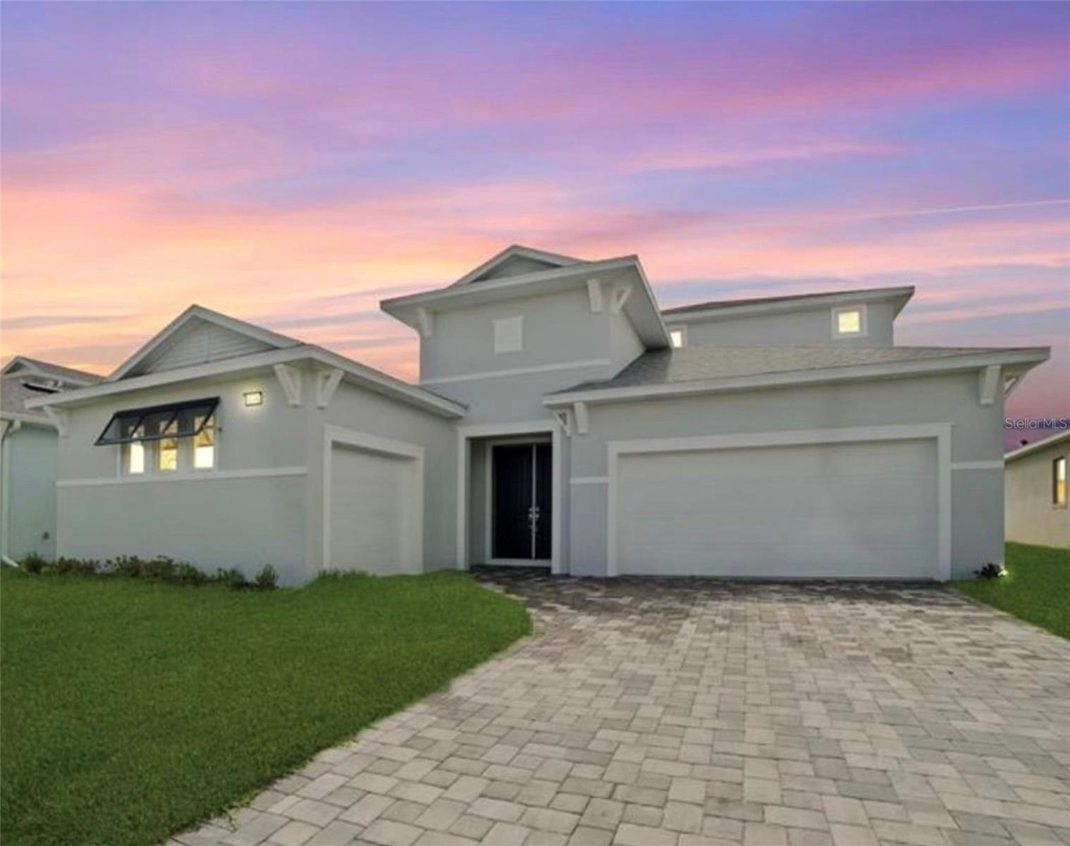 Welcome to your dream home in one of Wesley Chapel’s most desirable luxury communities!
This stunning Key West elevation residence features 5 spacious bedrooms, 4 full bathrooms, and a half bath, thoughtfully designed with an open-concept layout, elegant finishes, and abundant natural light throughout.
The gourmet kitchen offers high-end appliances, an oversized island, and ample cabinetry — ideal for both everyday living and entertaining. The expansive living and dining areas flow seamlessly, while the primary suite provides a private retreat with a spa-like bathroom and large walk-in closet.
Located in a golf cart-friendly, resort-style community, residents enjoy access to a lagoon-style pool, scenic walking trails, and more.
Experience luxury, comfort, and a vibrant lifestyle all in one place — this is Florida living at its finest!