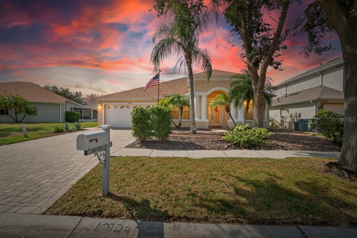 Stunning Solar-Powered home with Saltwater Pool in Desirable Panther Trace Community!
Welcome to this beautifully maintained 4-bedroom, 3-bath single-family home situated on a large pie-shaped lot in the highly sought-after Panther Trace community. This home features an OWNED solar panel system, a NEW ROOF (2022), and a Tankless Hot Water Heater for energy efficiency and peace of mind.
Step inside to discover Luxury Vinyl Plank flooring throughout, Plantation Shutters on every window, and shatter-proof window film for added safety and comfort. The open-concept floor plan offers breathtaking pond and pool views the moment you enter.
The spacious gourmet kitchen boasts granite countertops, a large island, gas cooktop, closet pantry with roll-out shelving, and a cozy dinette area — perfect for family gatherings and entertaining.
The home boasts a primary bedroom fit for royalty with an en-suite bathroom and enormous walk-in closet (nestled on one side of the property for optimum privacy). There is a guest suite with its own access to the backyard/pool/lanai and possesses its own full bathroom. The other secondary bedrooms are generously sized and share another full bathroom. Plenty of space for everyone!
Relax and unwind in your saltwater pool and spa, fully screened under a brick-paved lanai, overlooking serene water views. The fully fenced backyard and brick-paved driveway and walkways add to the home’s curb appeal.
Additional highlights include:
• Central vacuum system throughout the home.
• Newer Epoxy-coated garage floor.
• Fresh interior paint and exterior painted within the last 3 years.
Residents of Panther Trace enjoy resort-style amenities including multiple clubhouses, two community pools, parks/playgrounds, and sports courts. Conveniently located near major highways for easy access to downtown Tampa and the award-winning Gulf Beaches…. Move-in ready and meticulously maintained — this home is a must-see!