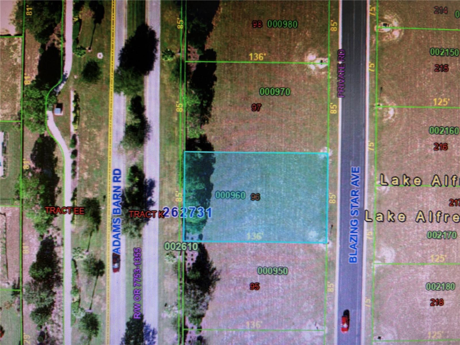 WATER RIDGE SUB - Land