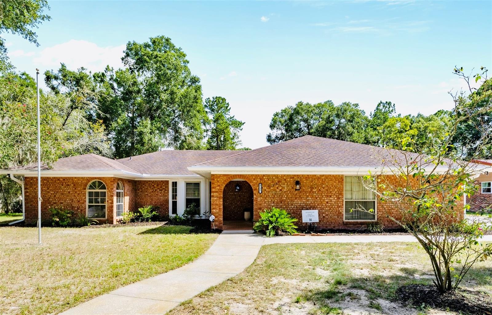 Beautifully renovated 3BR/2BA brick home with a 4th flex room for bedroom, home office or hobby space in desirable Northwest Estates. Walls were removed to create a bright, open floor plan with brand-new vinyl plank flooring flowing throughout. The kitchen and bathrooms are fully updated with modern cabinetry, stylish countertops, and sleek fixtures. The home features new lighting, hardware, and a complete repipe in 2025, offering both comfort and peace of mind.
Enjoy spacious living and dining areas that are perfect for entertaining, with a flexible floor plan that adapts to your lifestyle. The solid brick construction sits on a large 0.35-acre lot, providing plenty of outdoor space for gardening, play, or relaxation.
Tucked away on a quiet street yet in a fantastic central location, this home offers quick access to UF, shopping, dining, and top-rated schools. Move-in ready with thoughtful upgrades, this property blends timeless charm, modern updates, and an ideal location for easy Gainesville living.