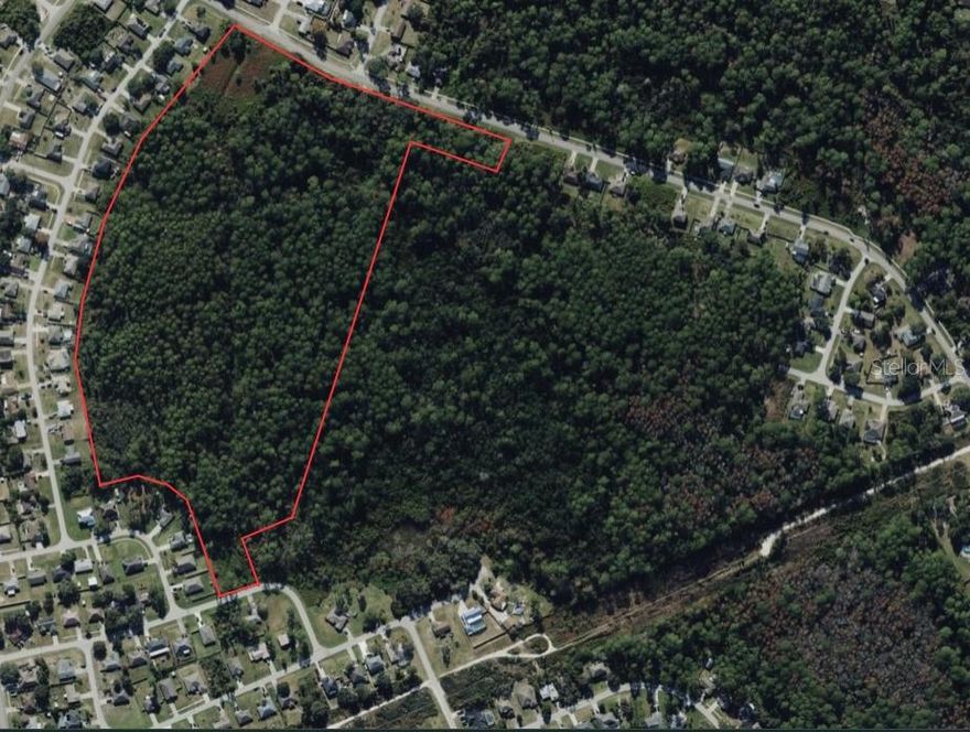 Seller is motivated. All offers will be considered. 34.2+/- acres zoned R-1, allowing for 6 units/acre. Two ingress/egress points, with 1,071 ft of frontage on Captain Drive and 157 ft of frontage on Irondale Street. Public Water available. Currently all wetlands. Flood Zone: A