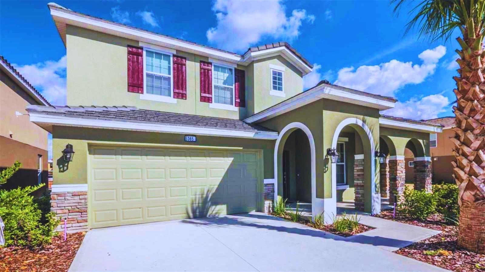 Available September 3rd! This stunning 5-bedroom, 4-bathroom pool home, located in the sought-after Solterra community, offers the perfect blend of luxury and convenience. Featuring a spacious open floor plan and elegant accent walls, this home is designed for both comfort and style. The gourmet kitchen boasts granite countertops, stainless steel appliances, and premium small appliances, making it an ideal space for culinary enthusiasts. Each bedroom is thoughtfully designed to provide ample space and relaxation, while the four modern bathrooms showcase sleek fixtures and finishes. Step outside to your own private oasis—a large screened-in pool and spa perfect for Florida living. Located just minutes from grocery stores, local dining, and the magic of Walt Disney World, this tranquil home provides easy access to all your needs while maintaining a peaceful, private atmosphere. Additional fees apply for lawn and pool maintenance. Inquire NOW!