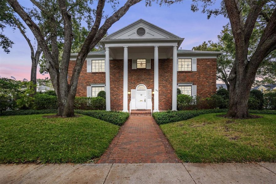 One or more photo(s) has been virtually staged. Welcome to a fantastic opportunity in the prestigious Golf View Place neighborhood of Tampa! This beautiful 4-bedroom, 4 1/2 bath, 2-story colonial-style home is packed with potential. Let's dive into what makes this property special. Nestled along the character-filled brick streets of Golf View Place, this house exudes timeless charm and classic appeal. The neighborhood itself is well-known for its elegance and its proximity to some of Tampa's most desirable destinations. Just think about the convenience of living mere minutes away from Hyde Park, Soho, Downtown, Tampa International Airport, the International Mall, top-notch restaurants, fantastic shopping options, and the Gulf beaches. It's all within easy reach. This property is a blank canvas ready for your personal touch. You have the unique opportunity to turn this house into your dream home. Don't miss the chance to become part of the Golf View community, situated on a brick-paved street with a picturesque tree-lined median and just a short distance to the Palma Ceia Golf & Country Club. On a spacious 11,352 sq.ft. lot, the existing layout offers 4 bedrooms, 4 1/2 baths, a den, a generous Great room, formal dining space, and a well-equipped kitchen. It also includes an attached 2-car garage for your convenience. The elevator and whole house generator add to the comfort and functionality of this home. This is a unique opportunity to be part of one of South Tampa's most sought-after neighborhoods. Don't miss the chance to make this Golf View gem your own. Contact us today to arrange a viewing. Some of the photos have been virtually staged to help you envision the potential of this house. Your dream home could be just a visit away.