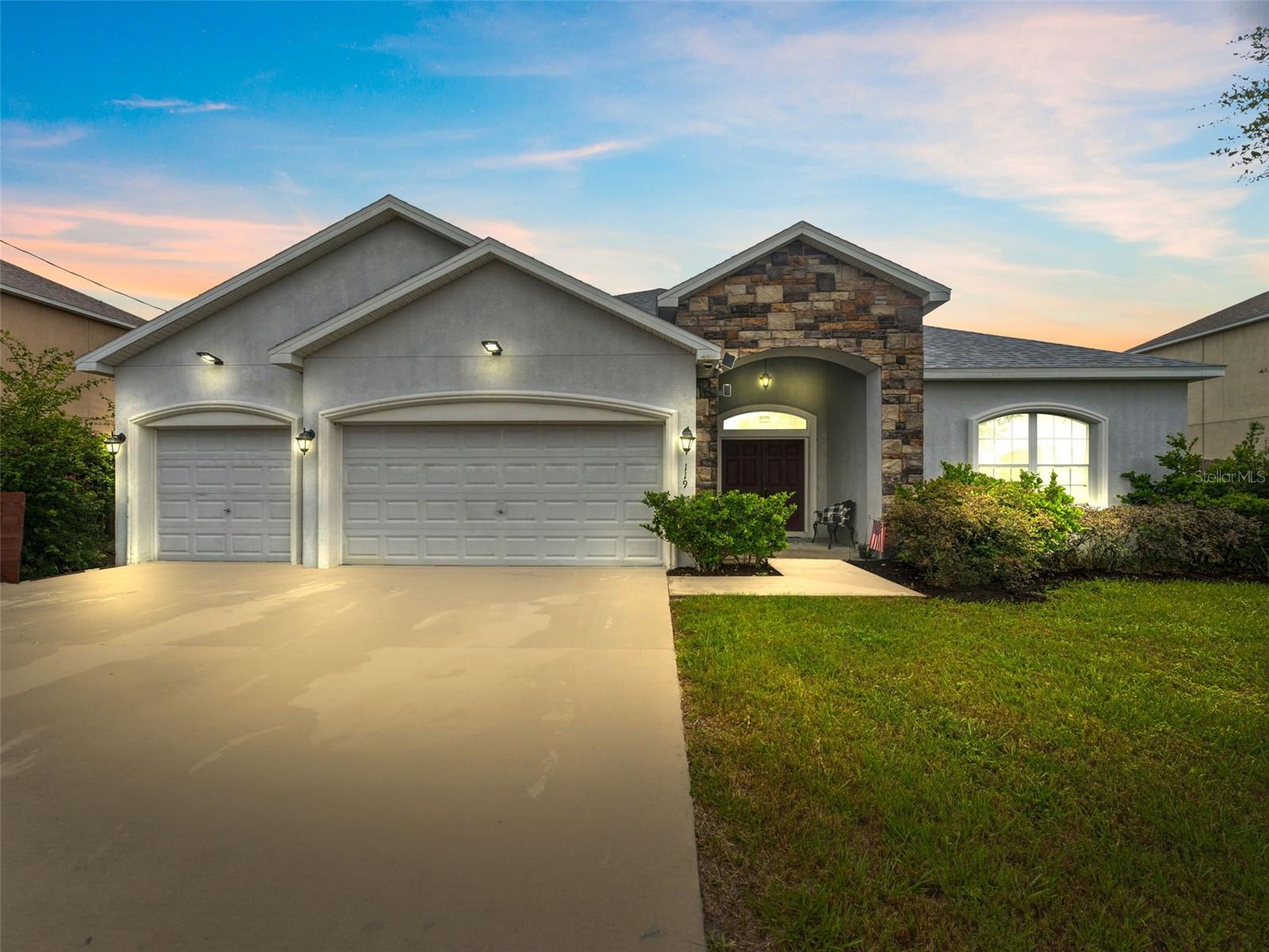 Introducing 119 Gerber Dairy Rd near Winter Haven, a spacious and inviting 5-bedroom, 3.5-bathroom home offering ample room for seemingly limitless possibilities in the 2,956 sq.ft. Whether it be using the 23’x14’ loft with a half bath as a home media center, an older child’s apartment, or simply a flex space. The bedrooms, bathrooms, and living space are thoughtfully arranged in a single lower level, while the multi-purpose loft is sophisticately arrange on a second level, which is not easily spotted from the front exterior view. Does the fenced 0.53 acre lot have your imagination whirling with plans to create your own Florida paradise? This home would also make for a smart investment due to the proximity in location to Legoland and Peppa Pig theme parks being only 10 minutes, being moments away from Lake McCleod, and a few short minutes to restaurants, shopping, and other conveniences. Eagle Lake is located about 45 minutes from Disney in Orlando and Busch Gardens in Tampa. Open the link for the virtual tour allowing you the opportunity to get a feel for this property before scheduling a private in-person tour (https://my.matterport.com/show/?m=9eUF6gjZXNY&). Call us to schedule or to ask questions.